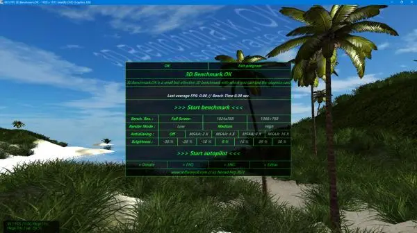 3D.Benchmark.OK(3D性能测试软件) v2.44 多语便携版