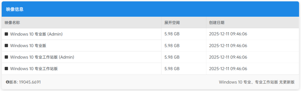 【不忘初心】Windows10 22H2 (19045.7725) X64 无更新[纯净精简版][2.6G]